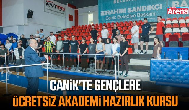 Canik’te gençlere ücretsiz akademi hazırlık kursu