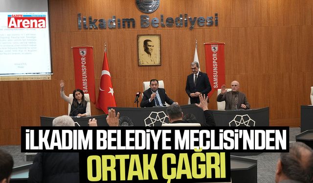 İlkadım Belediye Meclisi'nden ortak barış çağrısı