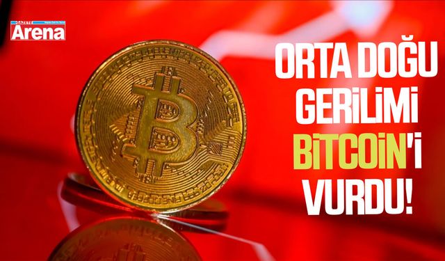 Orta Doğu gerilimi Bitcoin'i vurdu