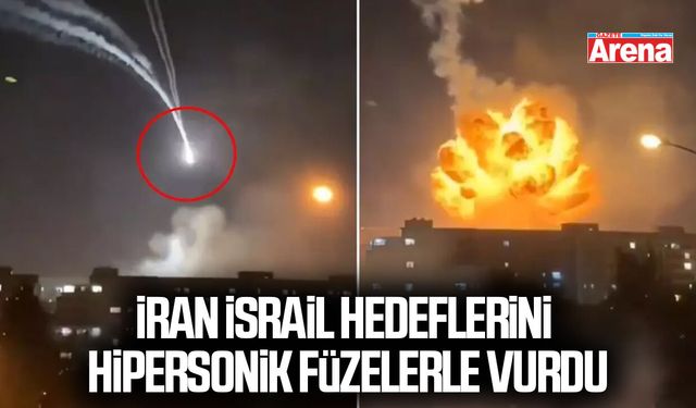 İran İsrail hedeflerini hipersonik füzelerle vurdu