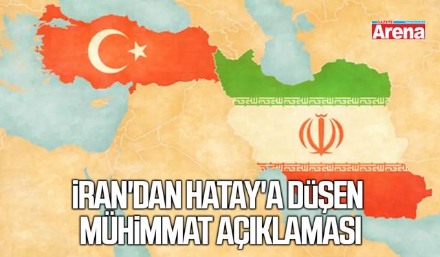 İran'dan Hatay'a düşen mühimmat açıklaması
