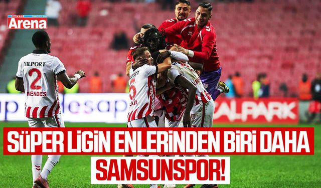 Süper Lig'in en centilmen takımı Samsunspor