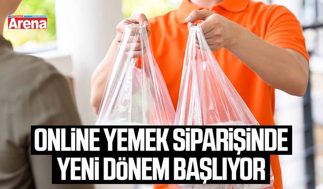 Online yemek siparişinde yeni dönem başlıyor