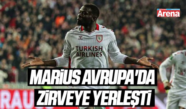 Marius Avrupa'da zirveye yerleşti
