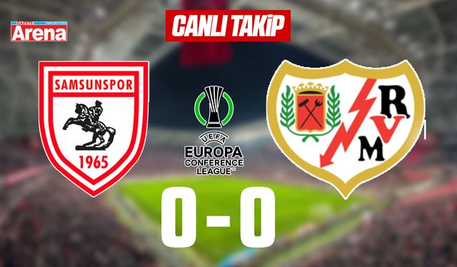 Rayo Vallecano - Samsunspor maçının canlı anlatım