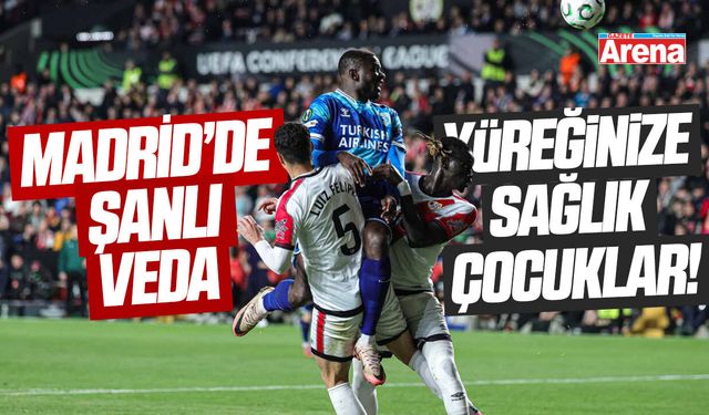 Madrid'de şanlı veda: Samsunspor'a galibiyet tur getirmedi!