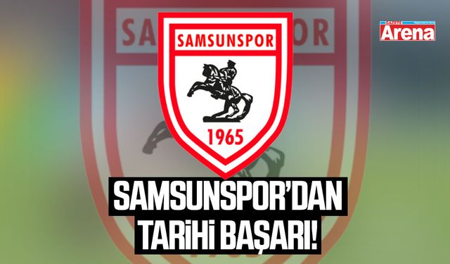 Samsunspor bir sezonda herkesi geride bıraktı