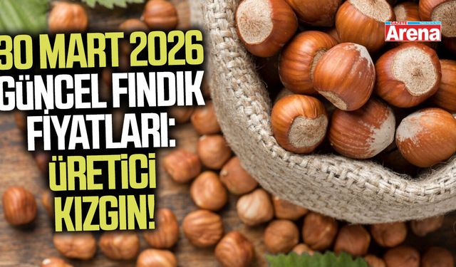 30 Mart 2026 güncel fındık fiyatları: Üretici kızgın!