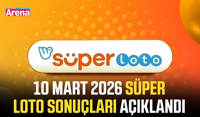 10 Mart 2026 Süper Loto sonuçları açıklandı