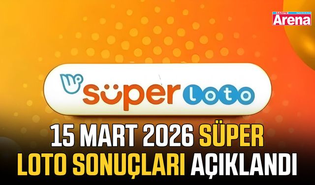 15 Mart 2026 Süper Loto sonuçları açıklandı