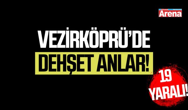 Samsun freni boşalan kamyon ortalığı savaş alanına çevirdi