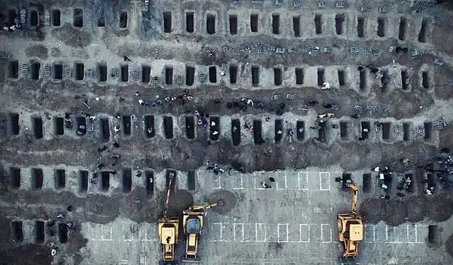 İran'dan kan donduran paylaşım:160 mezar....