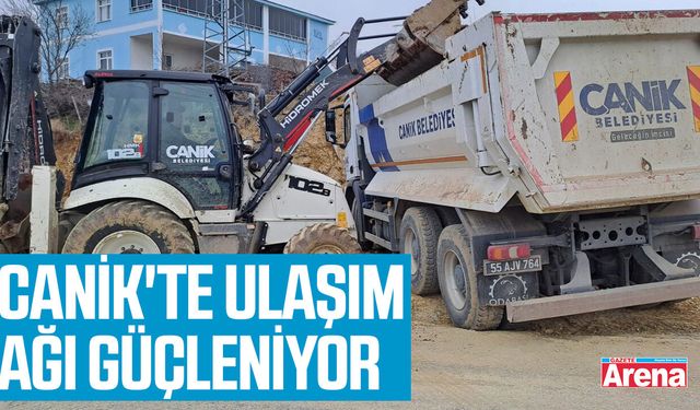 Canik'te ulaşım ağı güçleniyor