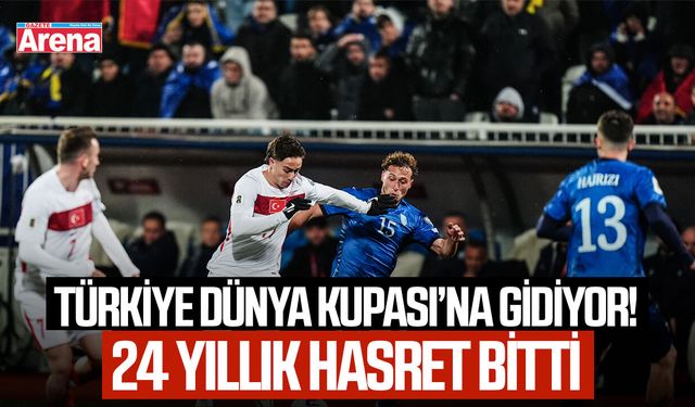 Türkiye Dünya Kupası’na gidiyor! Tarihi zafer geldi