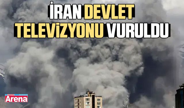 İran devlet televizyonu vuruldu