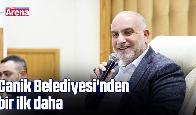 Canik Belediyesi'nden bir ilk daha
