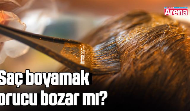 Saç boyamak orucu bozar mı?