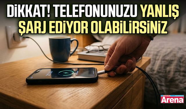 Dikkat! Telefonunuzu yanlış şarj ediyor olabilirsiniz