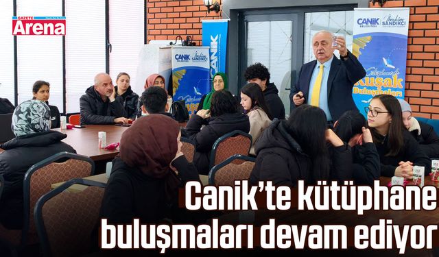 Canik’te kütüphane buluşmaları devam ediyor