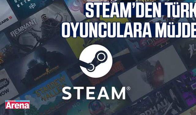 Steam’den türk oyunculara müjde