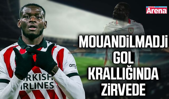 Mouandilmadji gol krallığında zirvede
