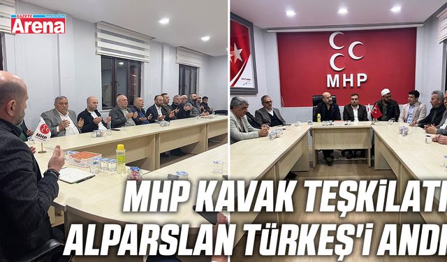 MHP Kavak teşkilatı Alparslan Türkeş'i andı