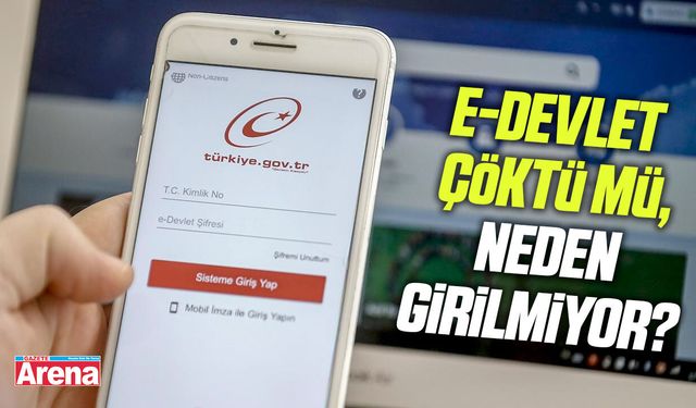 e-Devlet çöktü mü?