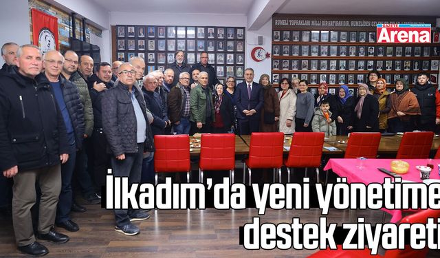 İlkadım’da yeni yönetime destek ziyareti