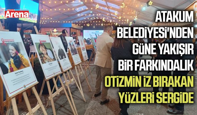 Atakum Belediyesi'nden otizm gününde farkındalık sergisi