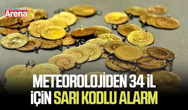 Meteorolojiden 34 il için sarı kodlu alarm