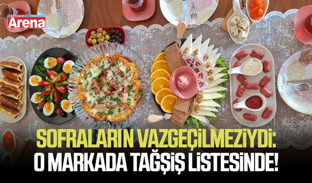 Sofraların vazgeçilmeziydi: O markada tağşiş listesinde!