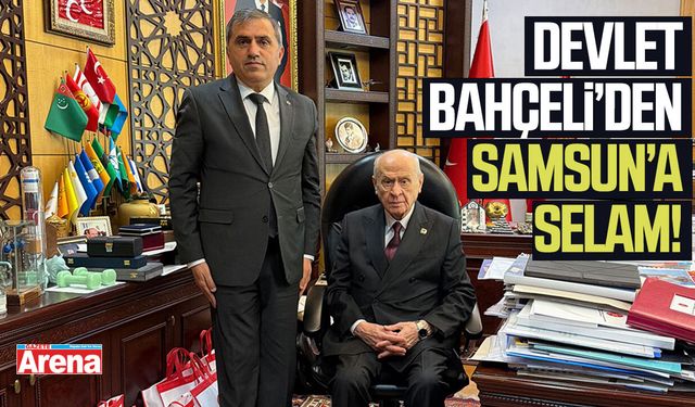 Burhan Mucur Samsun raporunu Devlet Bahçeli’ye sundu