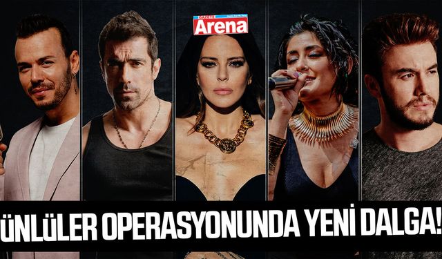 Ünlü isimlere dev operasyon: Simge Sağın ve Mustafa Ceceli, İbrahim Çelikkol....