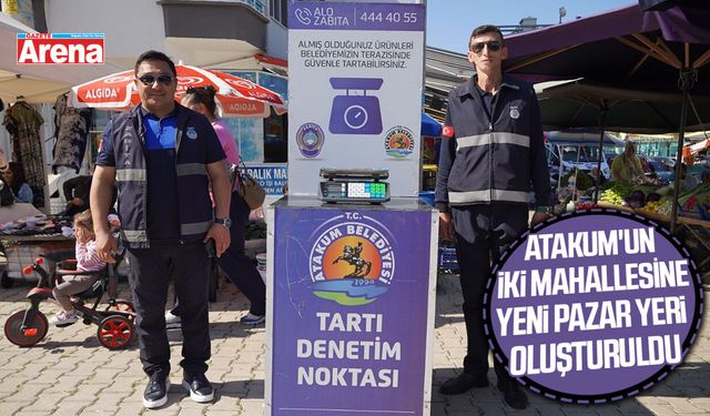 Samsun'da iki yeni pazar yeri hizmete açılıyor