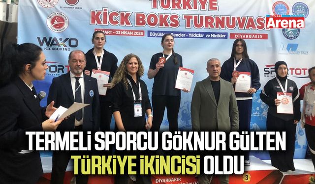 Termeli sporcu Göknur Gülten Türkiye ikincisi oldu