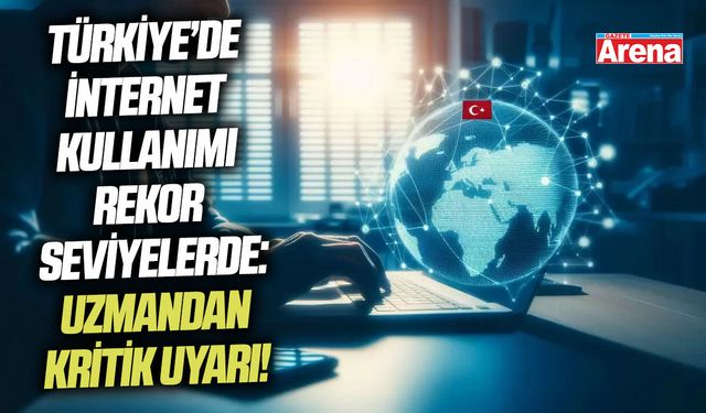 Türkiye’de internet kullanımı rekor seviyelerde