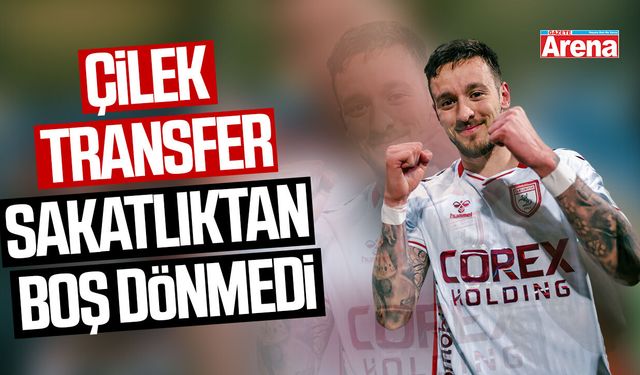 Samsunsporlu Afonso Sousa boş dönmedi