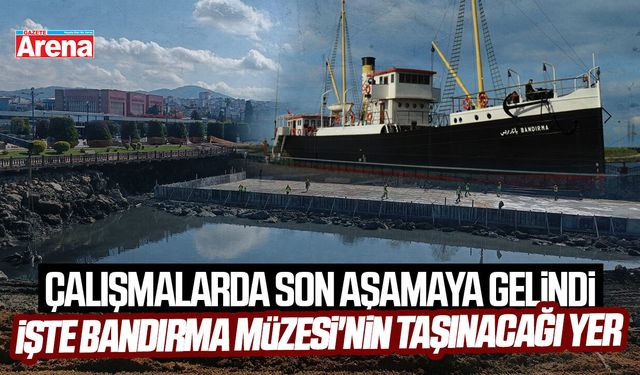 Bandırma Müzesi'nin taşınacağı yerde çalışmalar sürüyor