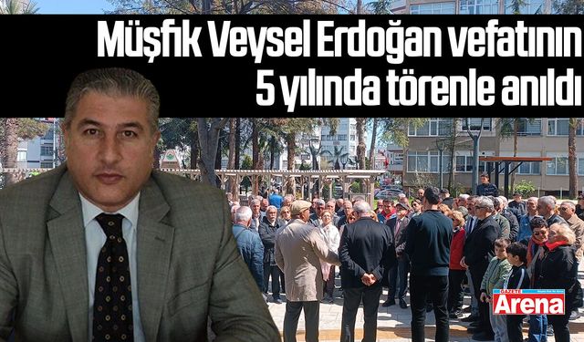 Müşfik Veysel Erdoğan vefatının 5 yılında törenle anıldı