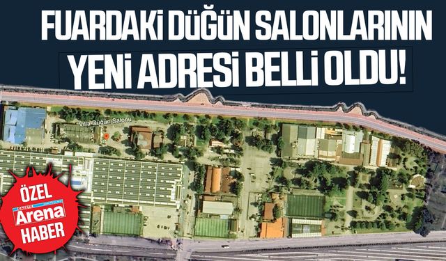 Samsun'daki düğün salonlarının yeni adresi belli oldu