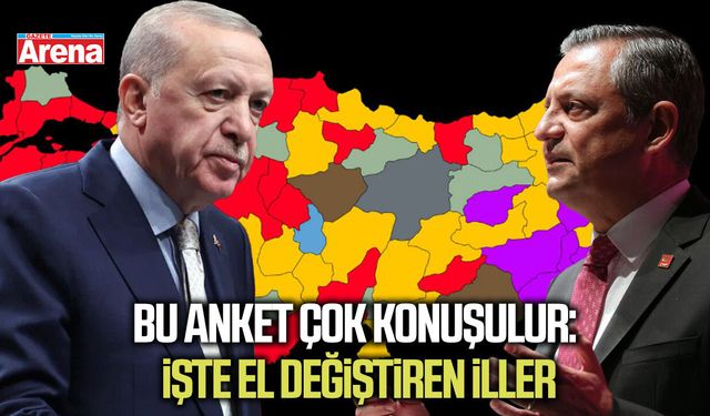 Bu anket çok konuşulur: İşte el değiştiren iller