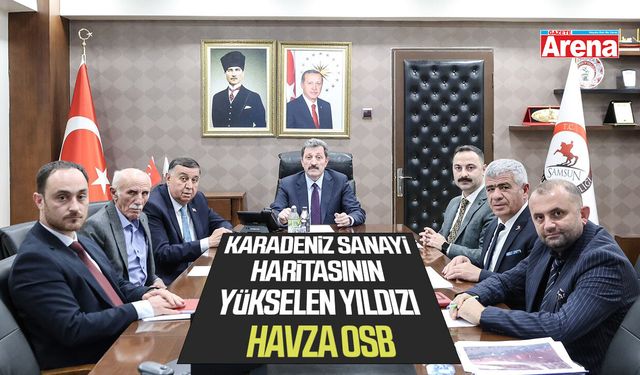 Karadeniz sanayi haritasının yükselen yıldızı Havza OSB