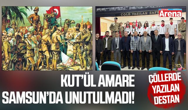 Salıpazarı'da Kut'ül Amare Zaferi anıldı