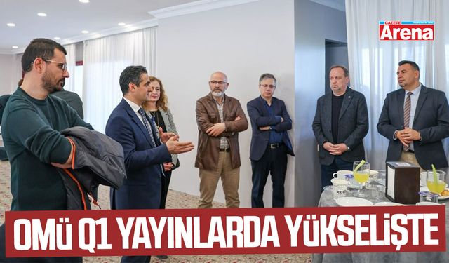 OMÜ Q1 yayınlarda yükselişte