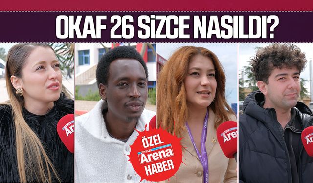 OKAF26 Samsunlu öğrencilerden tam not aldı