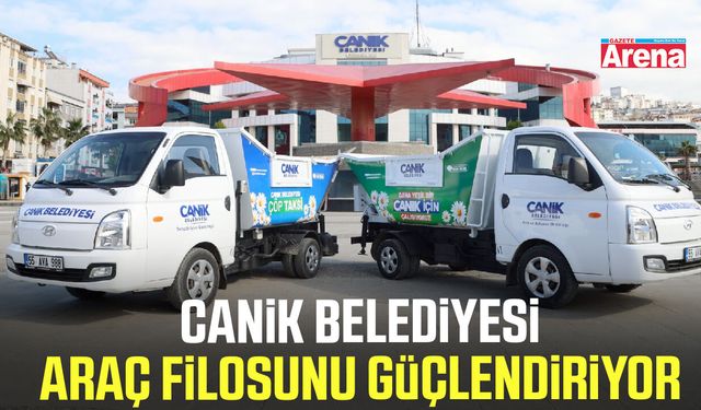 Canik Belediyesi araç filosunu güçlendiriyor