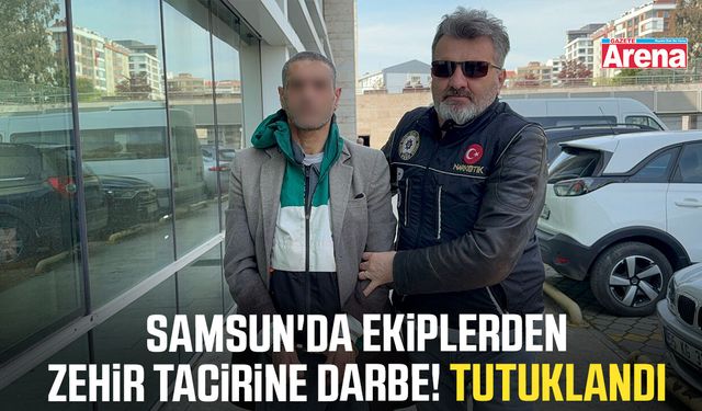 Samsun'da yasaklı madde operasyonu!