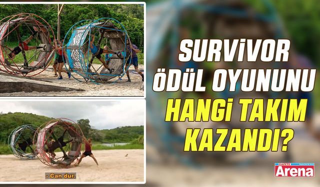 Survivor ödül oyununu hangi takım kazandı?