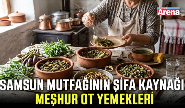Samsun mutfağının şifa kaynağı: Meşhur ot yemekleri
