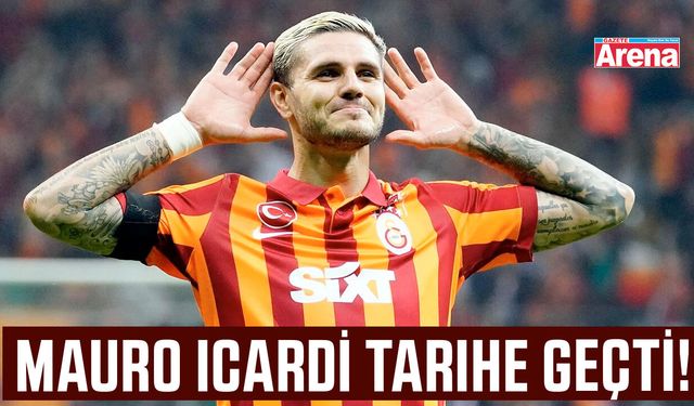 Mauro Icardi tarihe geçti!